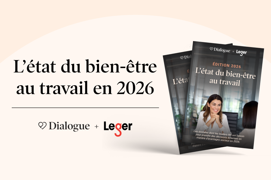 Dialogue - Etat du bien-être au travail en 2026 - Vignette FR