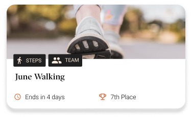 Dialogue's Wellness program June walking challenge