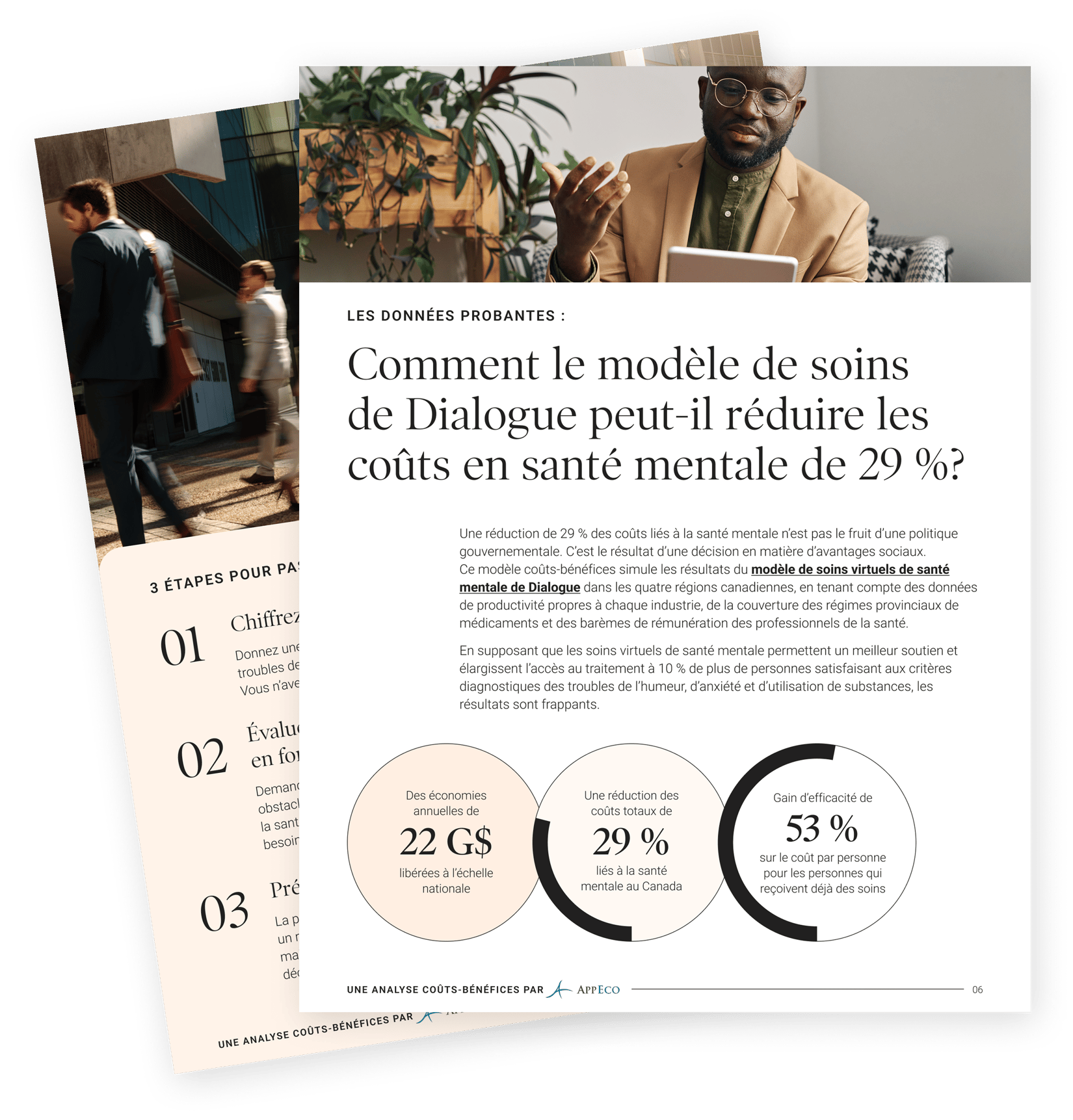Comment le modèle de soins de Dialogue peut-il réduire les coûts en santé mentale de 29 %?