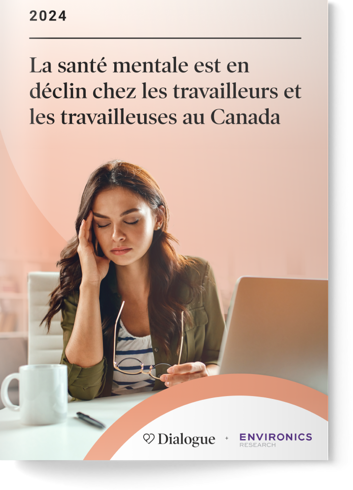La santé mentale est en déclin chez les travailleurs et les travailleuses au Canada
