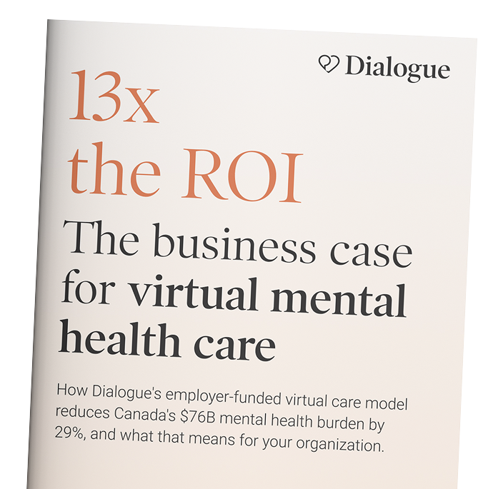 13X The ROI - The business case for virtucal mental health care
