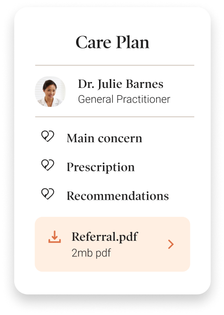 Dialogue Primary Care program mobile app screenshot showing a user-friendly interface