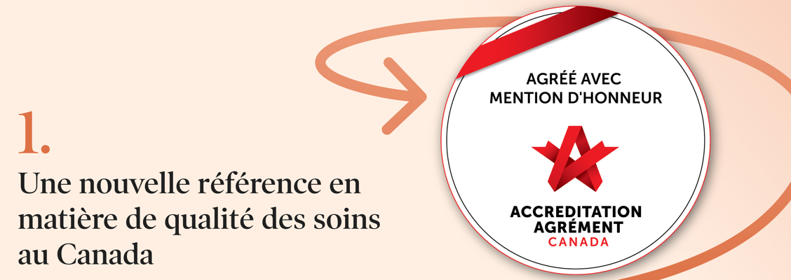 1. Une nouvelle référence en matière de qualité des soins au Canada