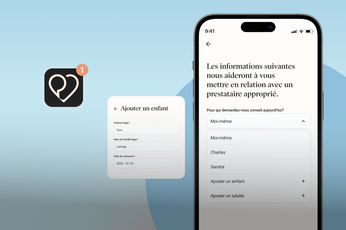des consultations simplifiées pour les familles