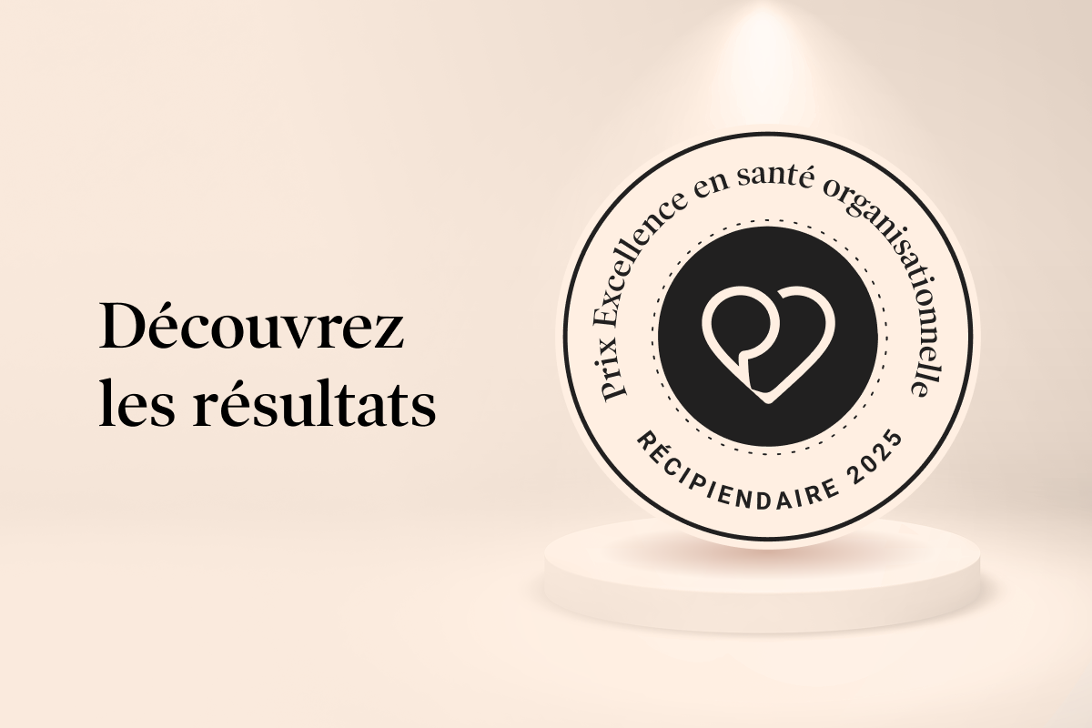 Découvrez les organisations faisant</br> preuve d’excellence en santé organisationnelle en 2025