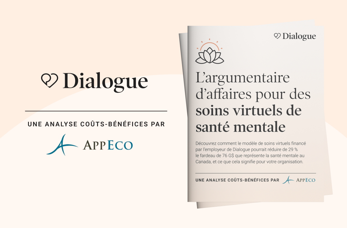 L’argumentaire d’affaires pour des soins virtuels de santé mentale