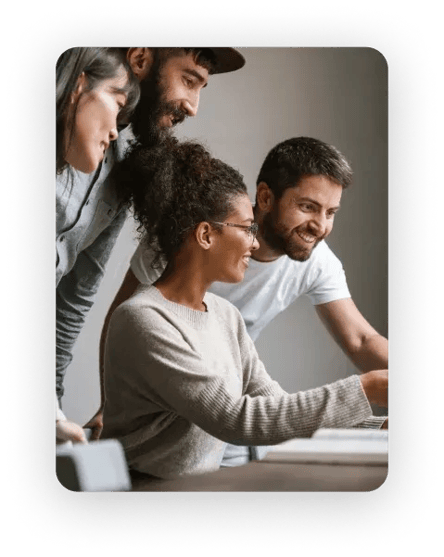 Employee working together