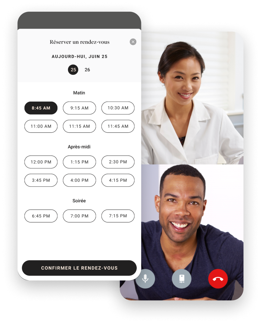 Consultation virtuelle