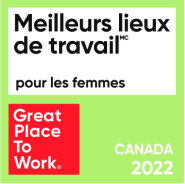 2022 - Meilleurs lieux de travail pour les femmes