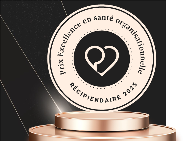 Récipiendaires 2025 du prix Excellence en santé organisationnelle