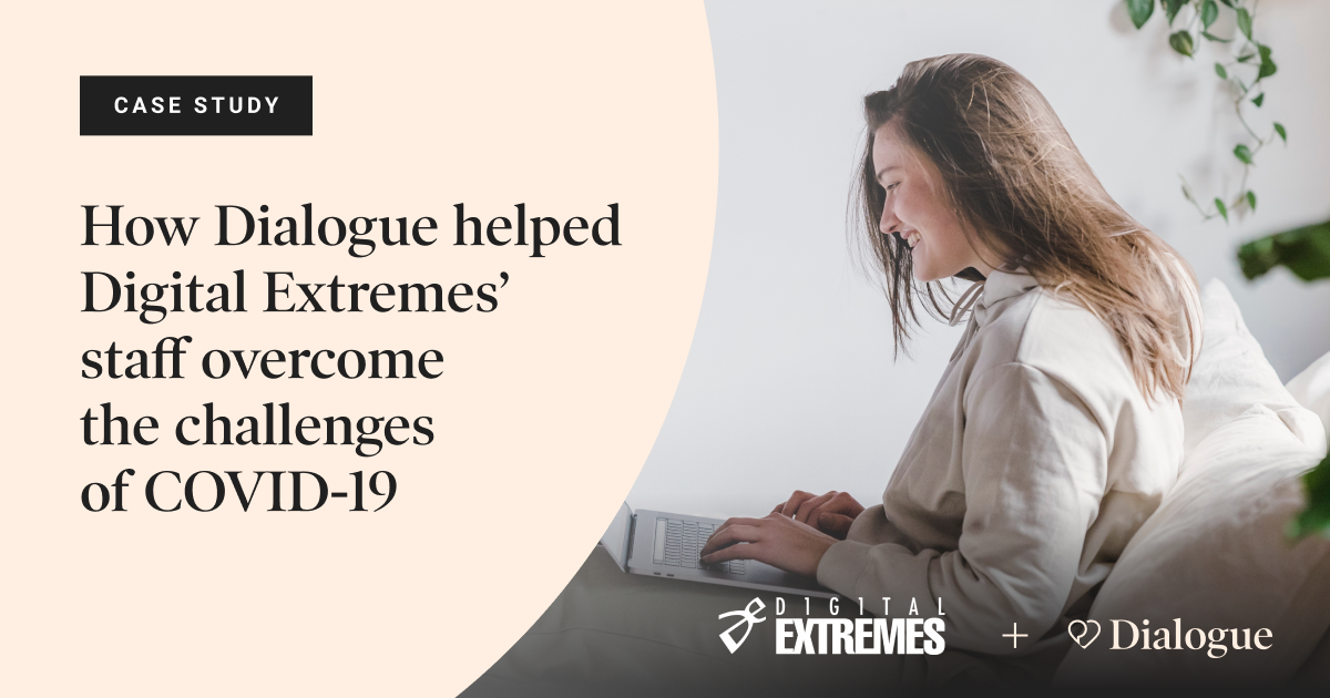 Digital Extremes Case Study Mental Health & Primary Care Dialogue