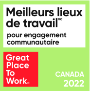 2022 - Meilleurs lieux de travail pour engagement communautaire