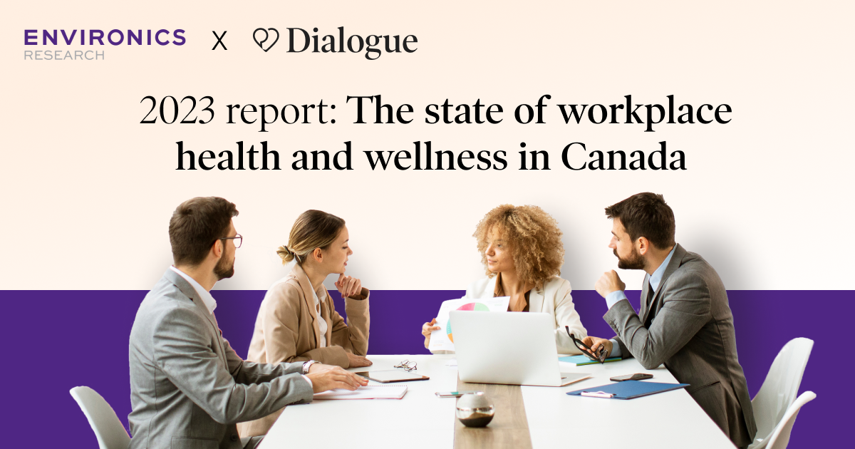 Download the state of workplace health and wellness in Canada