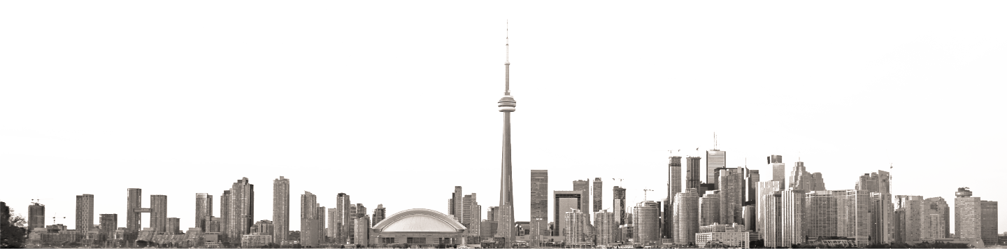 Toronto skyline and virtual care