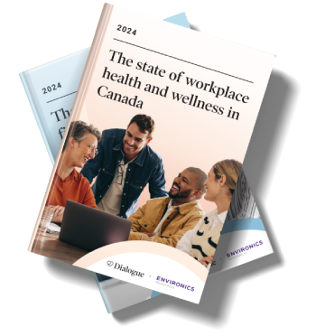 he state of workplace health and wellness in Canada in 2024 report cover